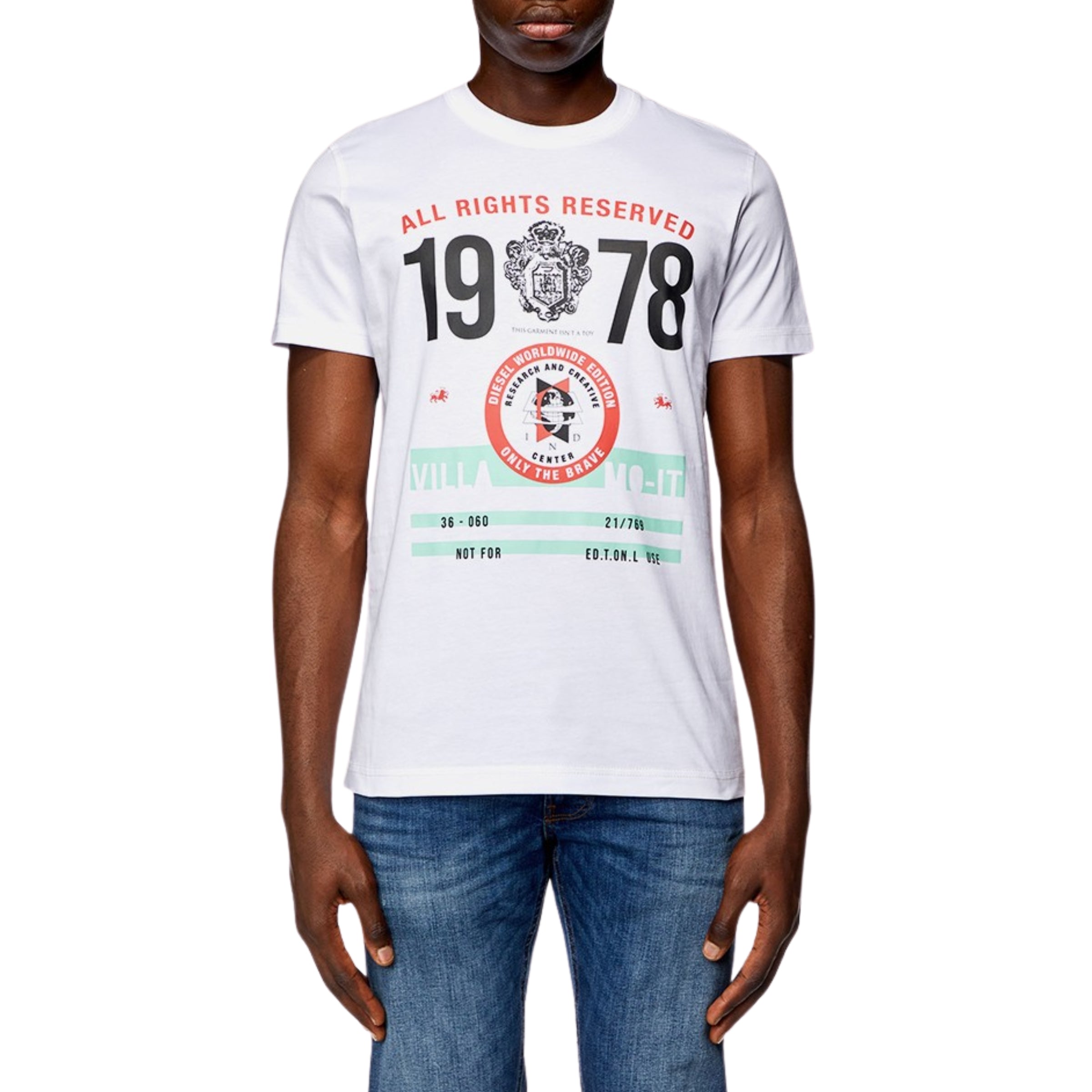 Diesel T-Shirt Diegor K73 White